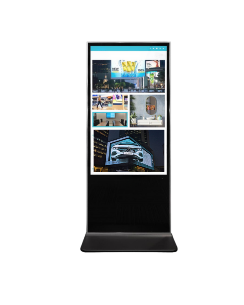 Floor mount kiosk